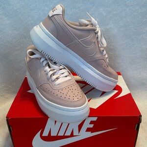 Nike Court Vision Alta Leather Platform Sneakers